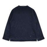 45R/45rpm 裏毛の17色四角スウェット（インディゴ 濃）定価27500円 スウェット ネイビー レディース フォーティーファイブアールピーエム【中古】5-0827T∞