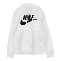 NIKE 裏起毛 ロゴプリント プルオーバー パーカー ホワイト レディース ナイキ【中古】5-0921T∞