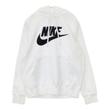 NIKE 裏起毛 ロゴプリント プルオーバー パーカー ホワイト レディース ナイキ【中古】5-0921T∞