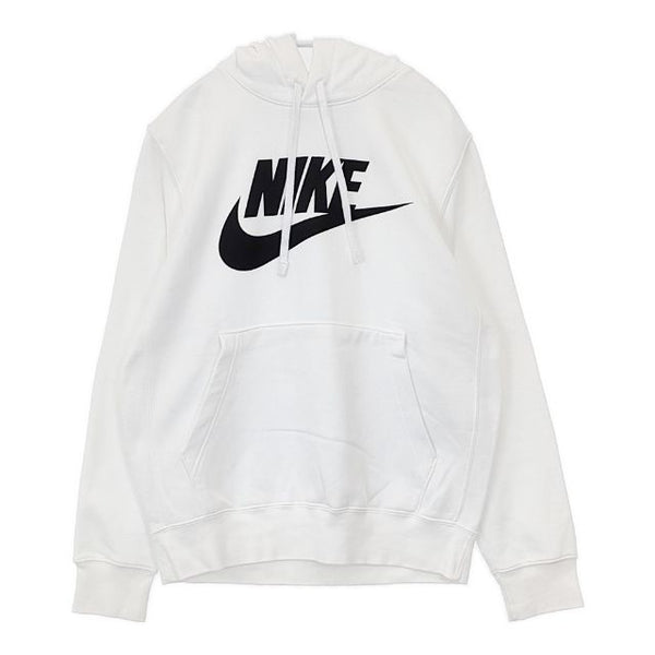 NIKE 裏起毛 ロゴプリント プルオーバー パーカー ホワイト レディース ナイキ【中古】5-0921T∞