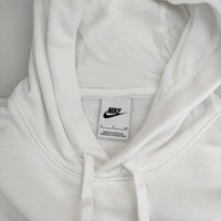 NIKE 裏起毛 ロゴプリント プルオーバー パーカー ホワイト レディース ナイキ【中古】5-0921T∞