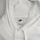NIKE 裏起毛 ロゴプリント プルオーバー パーカー ホワイト レディース ナイキ【中古】5-0921T∞