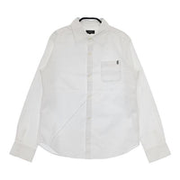 green label relaxing オックスシャツ 160サイズ 3861-199-0276 長袖シャツ ホワイト レディース グリーンレーベルリラクシング【中古】5-0803M∞