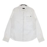 green label relaxing オックスシャツ 160サイズ 3861-199-0276 長袖シャツ ホワイト レディース グリーンレーベルリラクシング【中古】5-0803M∞