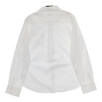 green label relaxing オックスシャツ 160サイズ 3861-199-0276 長袖シャツ ホワイト レディース グリーンレーベルリラクシング【中古】5-0803M∞