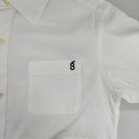 green label relaxing オックスシャツ 160サイズ 3861-199-0276 長袖シャツ ホワイト レディース グリーンレーベルリラクシング【中古】5-0803M∞
