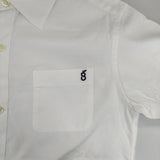 green label relaxing オックスシャツ 160サイズ 3861-199-0276 長袖シャツ ホワイト レディース グリーンレーベルリラクシング【中古】5-0803M∞