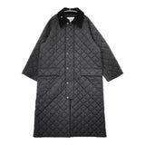 Barbour NEW BURGHLEY QUILT ニューバレーキルティングコート 2102378 ナイロン 中綿 コート ブラック レディース バブアー【中古】5-0814A∞