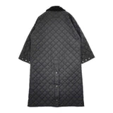 Barbour NEW BURGHLEY QUILT ニューバレーキルティングコート 2102378 ナイロン 中綿 コート ブラック レディース バブアー【中古】5-0814A∞