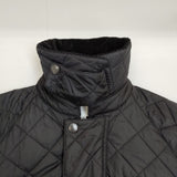 Barbour NEW BURGHLEY QUILT ニューバレーキルティングコート 2102378 ナイロン 中綿 コート ブラック レディース バブアー【中古】5-0814A∞