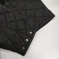 Barbour NEW BURGHLEY QUILT ニューバレーキルティングコート 2102378 ナイロン 中綿 コート ブラック レディース バブアー【中古】5-0814A∞