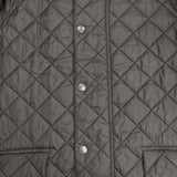 Barbour NEW BURGHLEY QUILT ニューバレーキルティングコート 2102378 ナイロン 中綿 コート ブラック レディース バブアー【中古】5-0814A∞