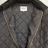 Barbour NEW BURGHLEY QUILT ニューバレーキルティングコート 2102378 ナイロン 中綿 コート ブラック レディース バブアー【中古】5-0814A∞