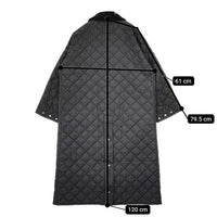 Barbour NEW BURGHLEY QUILT ニューバレーキルティングコート 2102378 ナイロン 中綿 コート ブラック レディース バブアー【中古】5-0814A∞