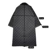 Barbour NEW BURGHLEY QUILT ニューバレーキルティングコート 2102378 ナイロン 中綿 コート ブラック レディース バブアー【中古】5-0814A∞