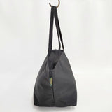 Herve Chapelier 925N ナイロン舟型ショルダーL ロングハンドル ショルダーバッグ ブラック レディース エルベ・シャプリエ【中古】5-0806G∞