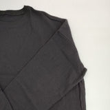 ARTS&SCIENCE 縮絨プレスウール 093-U60N-310 ニットチュニック ワンピース ブラック レディース アーツ&サイエンス【中古】5-0814T∞