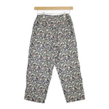 grown in the sun 花柄 パンツ ネイビー オフホワイト レディース グローンインザサン【中古】5-0609M∞
