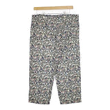 grown in the sun 花柄 パンツ ネイビー オフホワイト レディース グローンインザサン【中古】5-0609M∞