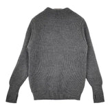 ANDERSEN-ANDERSEN イタリア製 リブ ボトルネック ウール セーター ニット グレー レディース アンデルセンアンデルセン【中古】5-0814T∞