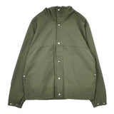 YAECA 164055 60/40 Cloth Hood Shirt ショート丈 ジャケット ブルゾン カーキ MOSS レディース ヤエカ【中古】5-0810M∞