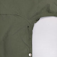YAECA 164055 60/40 Cloth Hood Shirt ショート丈 ジャケット ブルゾン カーキ MOSS レディース ヤエカ【中古】5-0810M∞