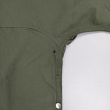 YAECA 164055 60/40 Cloth Hood Shirt ショート丈 ジャケット ブルゾン カーキ MOSS レディース ヤエカ【中古】5-0810M∞