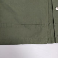 YAECA 164055 60/40 Cloth Hood Shirt ショート丈 ジャケット ブルゾン カーキ MOSS レディース ヤエカ【中古】5-0810M∞