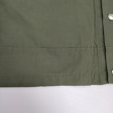 YAECA 164055 60/40 Cloth Hood Shirt ショート丈 ジャケット ブルゾン カーキ MOSS レディース ヤエカ【中古】5-0810M∞