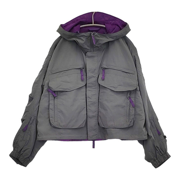 DAIWA PIER39 TECH WADING PARKA 定価30800円 ショート丈リバーシブルナイロンブルゾン グレー メンズ ダイワ ピアサーティナイン【中古】5-0805M♪
