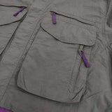 DAIWA PIER39 TECH WADING PARKA 定価30800円 ショート丈リバーシブルナイロンブルゾン グレー メンズ ダイワ ピアサーティナイン【中古】5-0805M♪