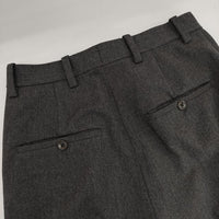 YAECA 14686 テーパードスラックス センタープレス パンツ グレー CHARCOAL レディース ヤエカ【中古】5-0810G∞
