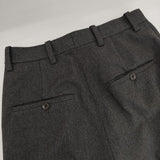 YAECA 14686 テーパードスラックス センタープレス パンツ グレー CHARCOAL レディース ヤエカ【中古】5-0810G∞