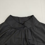 ゴーシュ G211-E024 ギャザー ハイネック コットン 日本製 ワンピース ブラック レディース ゴーシュ【中古】5-1021M△