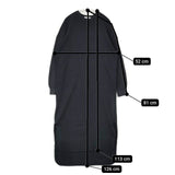 Graphpaper GL221-70182 ワッフル ワンピース ブラック レディース グラフペーパー【中古】5-0810M∞