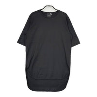 ATON Suvin 60/2 round hem t-shirt KKAGBW0016 半袖Ｔシャツ カットソー ブラック レディース エイトン【中古】5-0706S∞