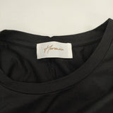 HERENCIA チュールフリルドッキングカットソー 定価12100円 半袖Ｔシャツ カットソー ブラック レディース ヘレンチア【中古】5-0706S∞