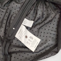 Graphpaper ドット柄 GL191-50076 シアー ブラウス シャツ ブラック レディース グラフペーパー【中古】5-0810M∞