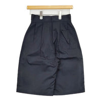 LENO 未使用品 ダブルベルテッドグルカショートトラウザーズ 定価23100円 ショートパンツ ハーフパンツ ショーツ ダークネイビー レディース リノ【中古】5-0706S∞