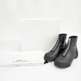 3.1 phillip lim LELA VULCANIZED BOOT W ZIP サイズ37 ブーツ ブラック レディース スリーワンフィリップリム【中古】5-0911G◎