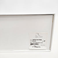 3.1 phillip lim LELA VULCANIZED BOOT W ZIP サイズ37 ブーツ ブラック レディース スリーワンフィリップリム【中古】5-0911G◎
