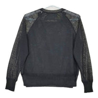 Paul Smith リバーシブル フラワープリント リネン混 ジャケット ブルゾン ブラック レディース ポール・スミス【中古】5-0609M∞
