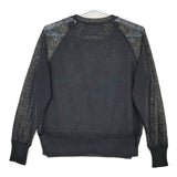 Paul Smith リバーシブル フラワープリント リネン混 ジャケット ブルゾン ブラック レディース ポール・スミス【中古】5-0609M∞