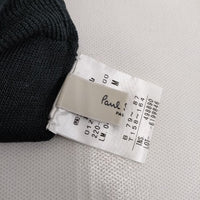 Paul Smith リバーシブル フラワープリント リネン混 ジャケット ブルゾン ブラック レディース ポール・スミス【中古】5-0609M∞