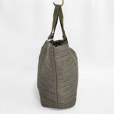 PLEATS PLEASE ISSEY MIYAKE PP14-AG492 ポリエステル トートバッグ カーキ レディース プリーツプリーズ【中古】5-0806G∞