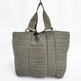 PLEATS PLEASE ISSEY MIYAKE PP14-AG492 ポリエステル トートバッグ カーキ レディース プリーツプリーズ【中古】5-0806G∞