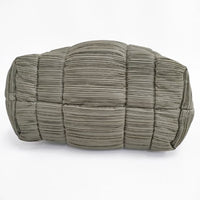 PLEATS PLEASE ISSEY MIYAKE PP14-AG492 ポリエステル トートバッグ カーキ レディース プリーツプリーズ【中古】5-0806G∞