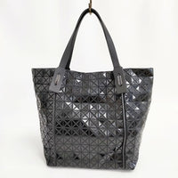PLEATS PLEASE ISSEY MIYAKE PP84-AG434 トライアングルピース トートバッグ ブラック レディース プリーツプリーズ【中古】5-0806G∞
