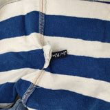 Pal'las Palace ボーダー コットン ワンピース チュニック ブルー ホワイト レディース パラスパレス【中古】5-0810M∞