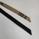 Pal'las Palace 裏地チェック ベルト付き チェック コート 濃紺 ネイビー レディース パラスパレス【中古】5-0810M∞